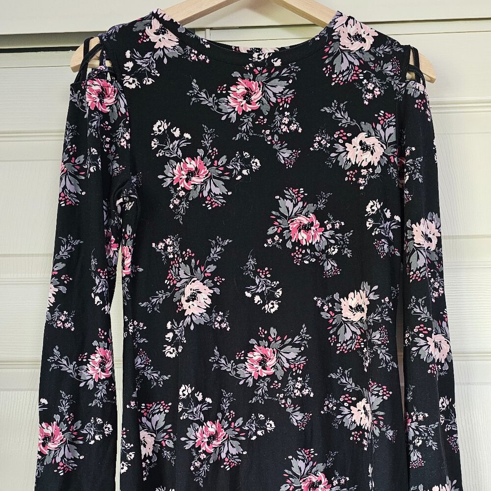 Long-sleeved Arizona Jean Co Floral dress